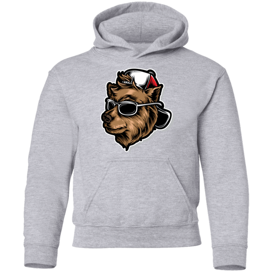 Cool Bear Cartoon Kids Hoodie