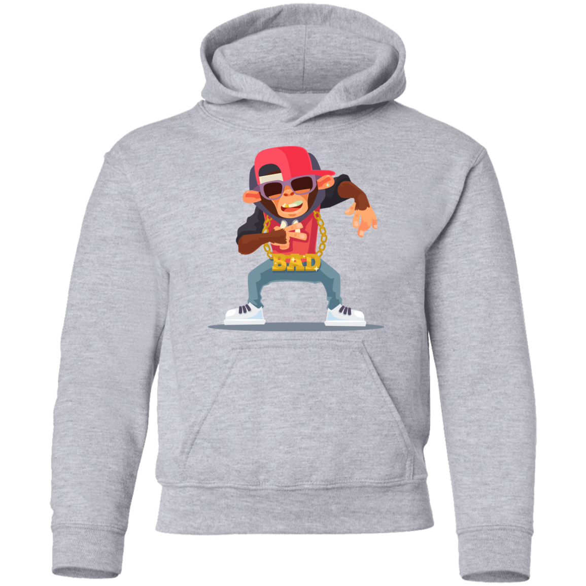 Hip Hop Monkey Kids Hoodie