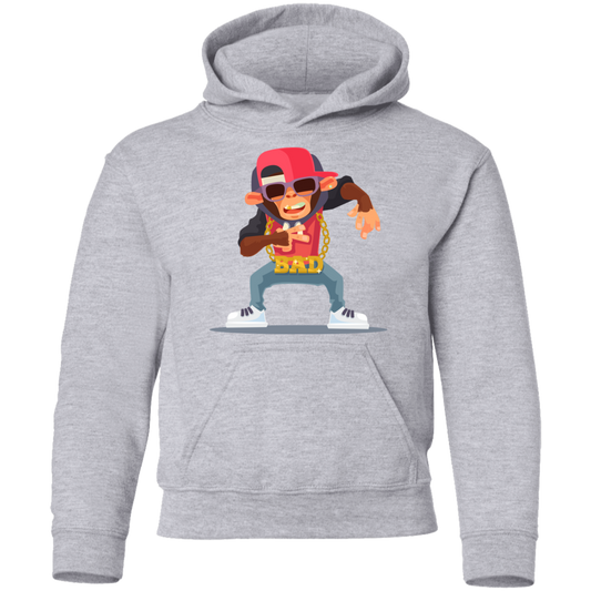 Hip Hop Monkey Kids Hoodie