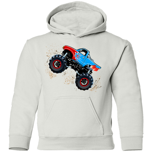 Monster Truck Kids Hoodie