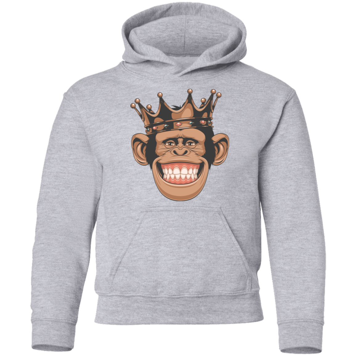Monkey Crown Kids Hoodie
