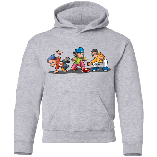Hip Hop Cartoon Kids Hoodie
