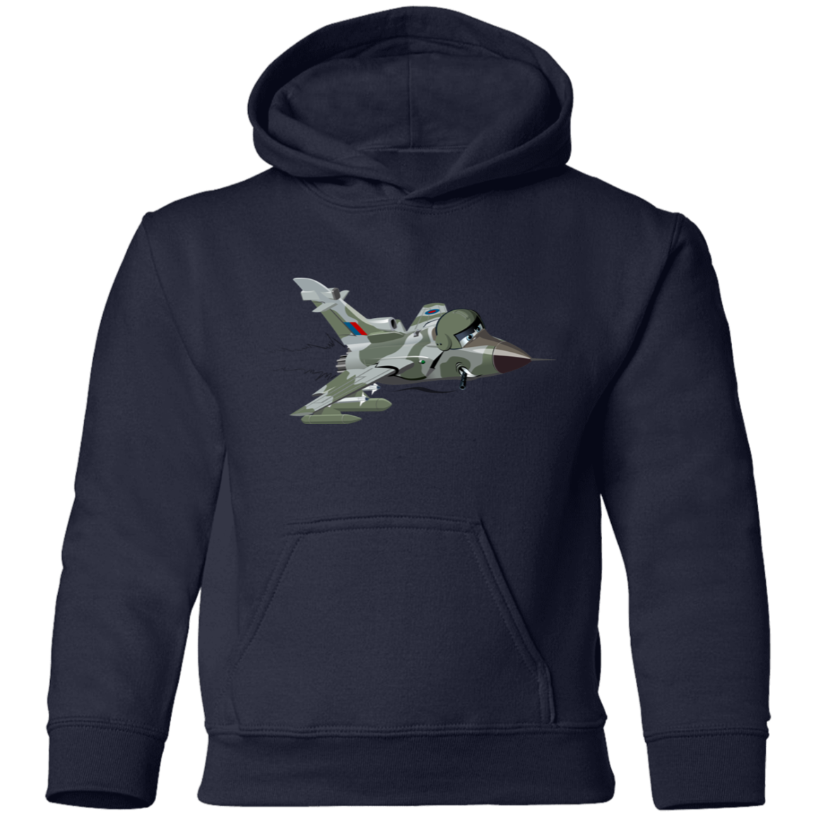 Fighter Jet Kids Hoodie