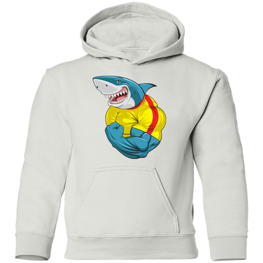Muscle Shark Kids Hoodie