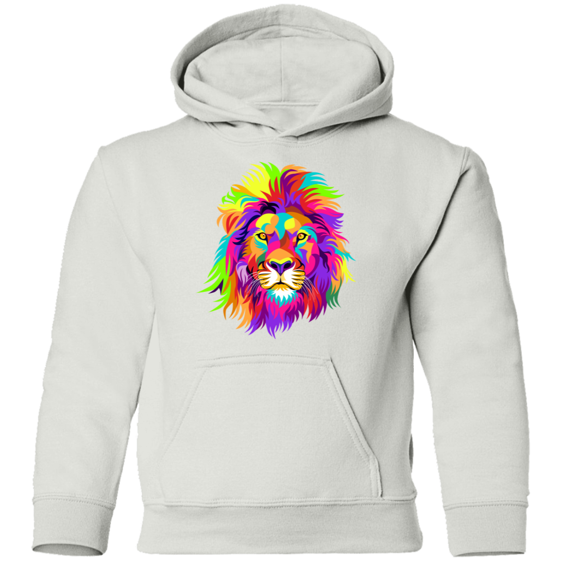 Colorful Lion Kids Hoodie