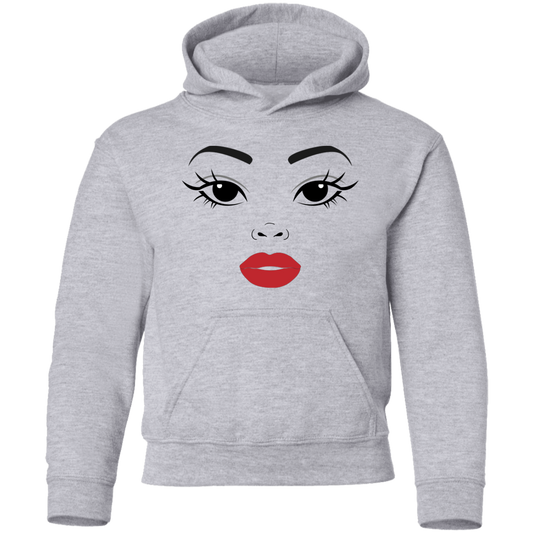Girl Face Kids Hoodie