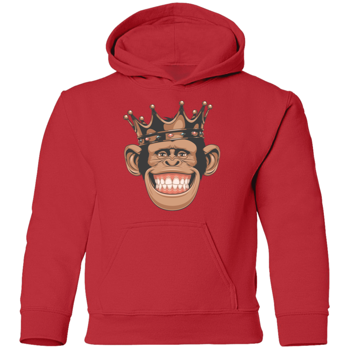 Monkey Crown Kids Hoodie