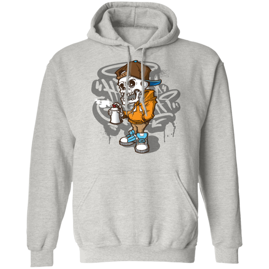 Skeleton Graffiti Artist Hoodie CC