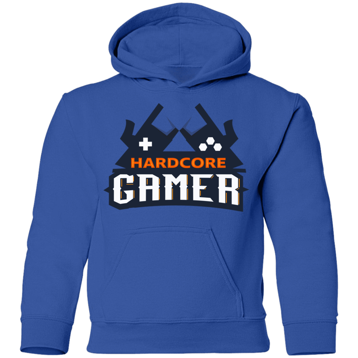 Hardcore Gamer Kids Hoodie