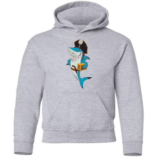 Pirate Shark Kids Hoodie