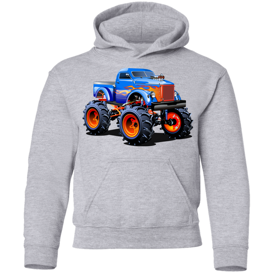 Monster Truck Kids Hoodie