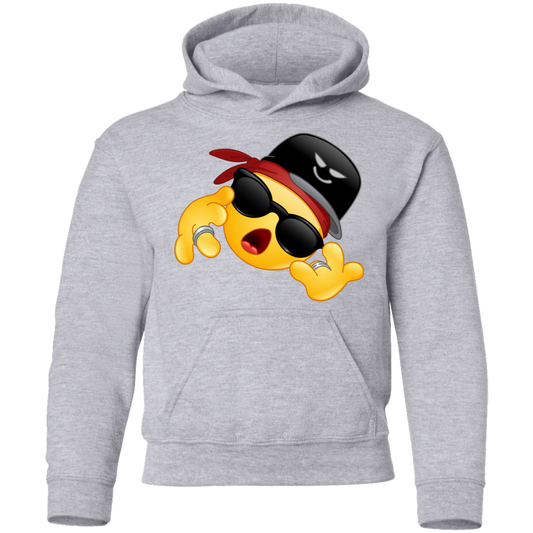 Cool Hip Hop Emoji Kids Hoodie
