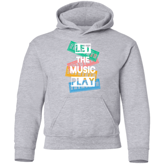 Let the Music Play Kids Hoodie