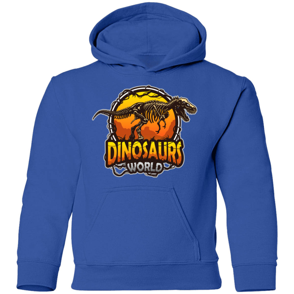 Dinosaurs World Kids Hoodie