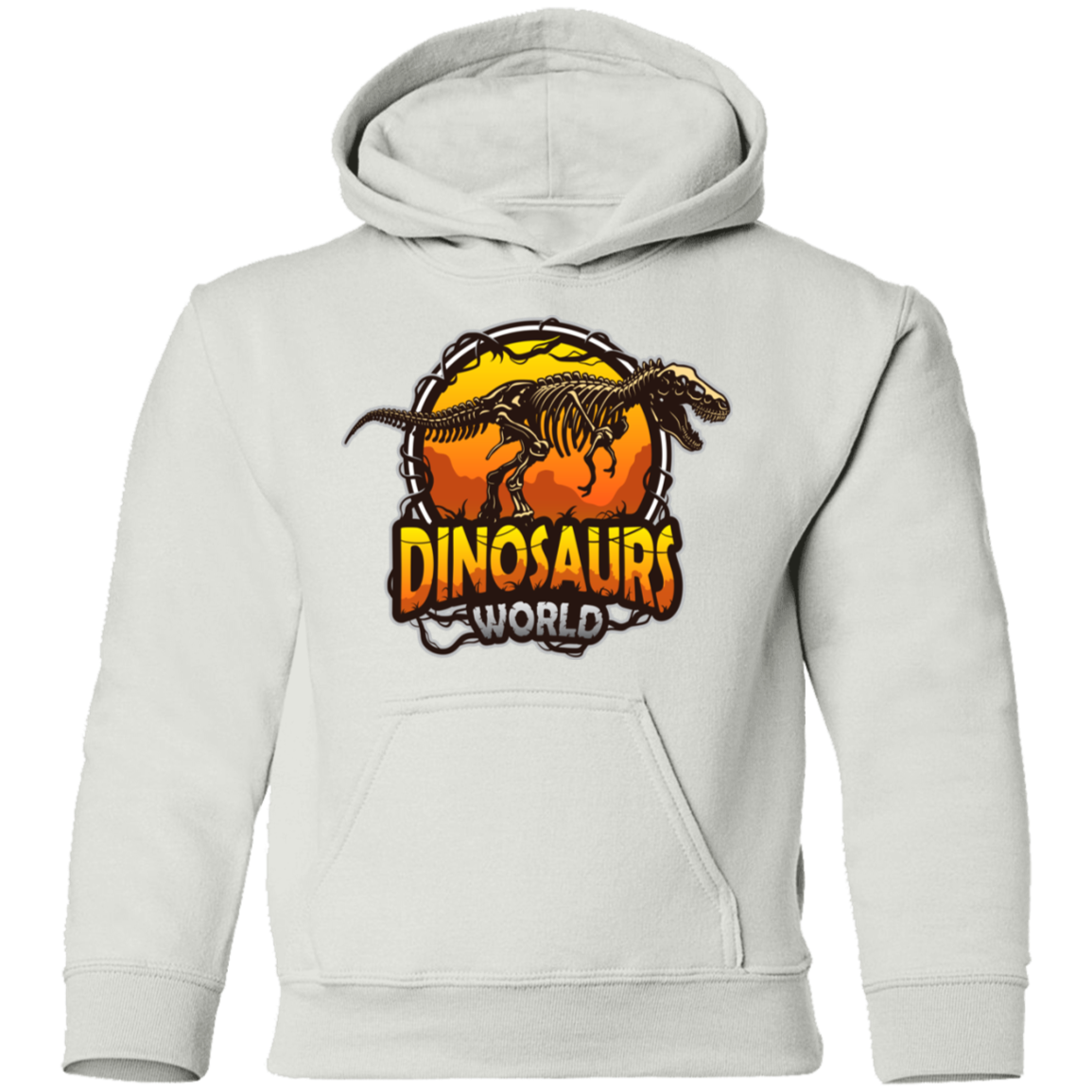 Dinosaurs World Kids Hoodie