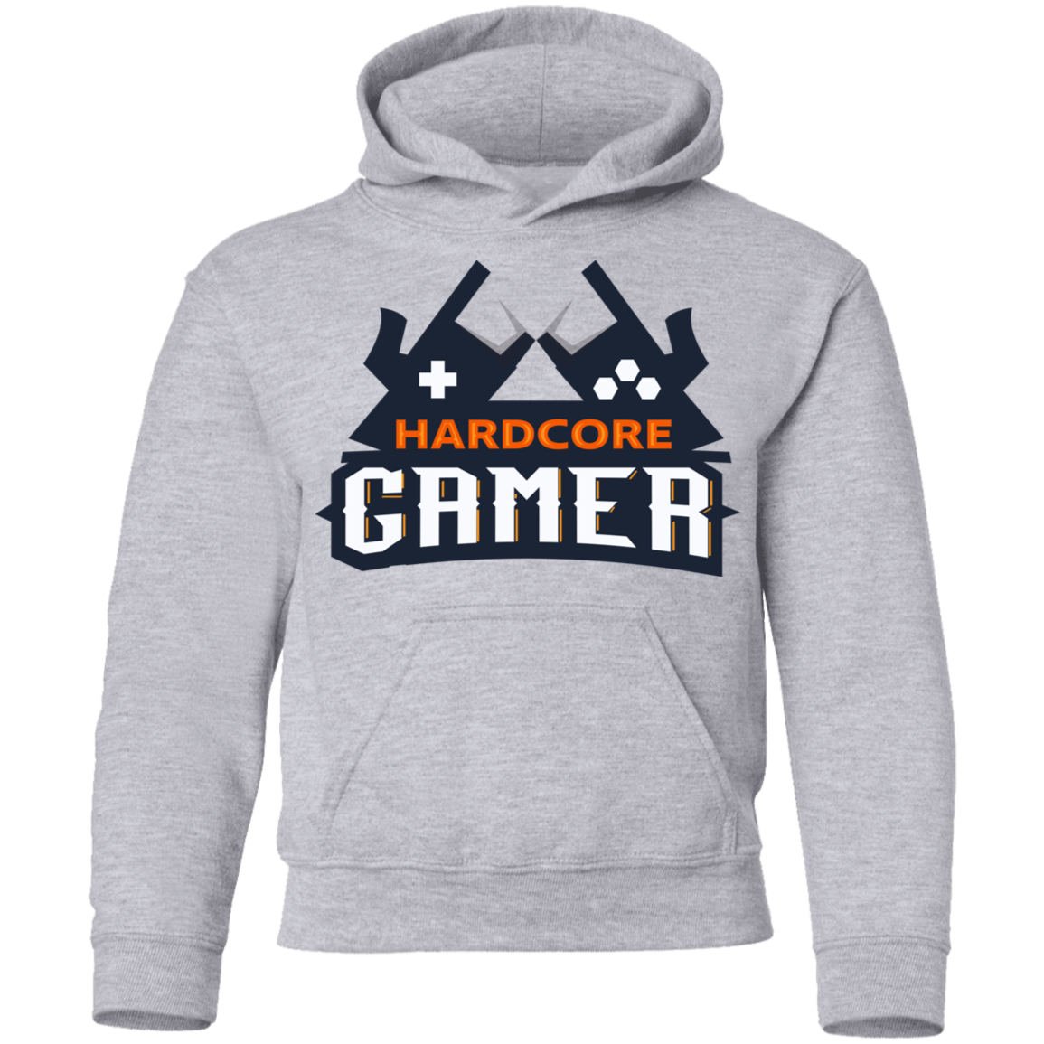 Hardcore Gamer Kids Hoodie