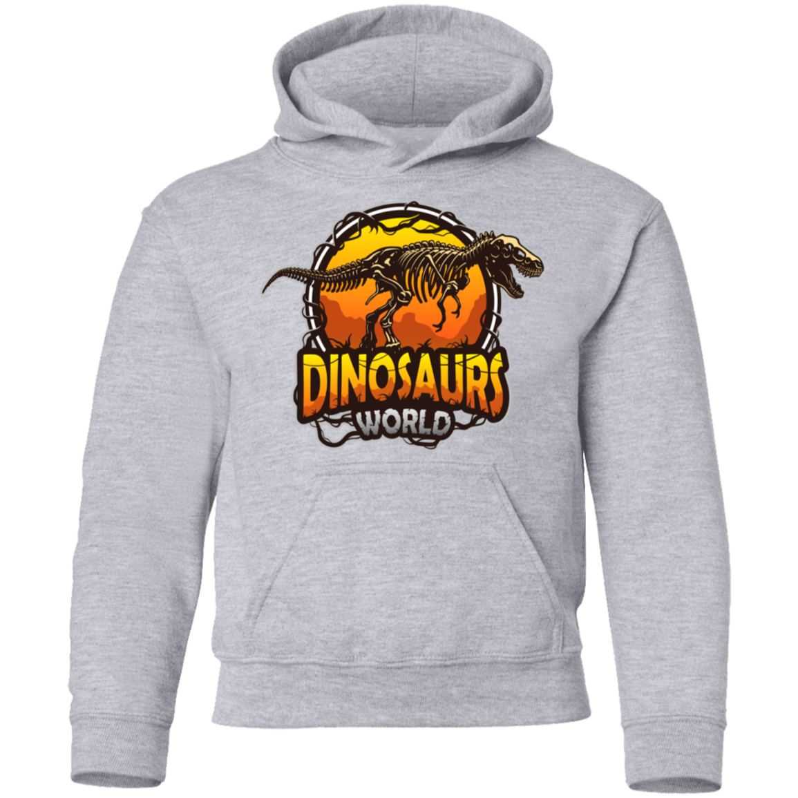 Dinosaurs World Kids Hoodie