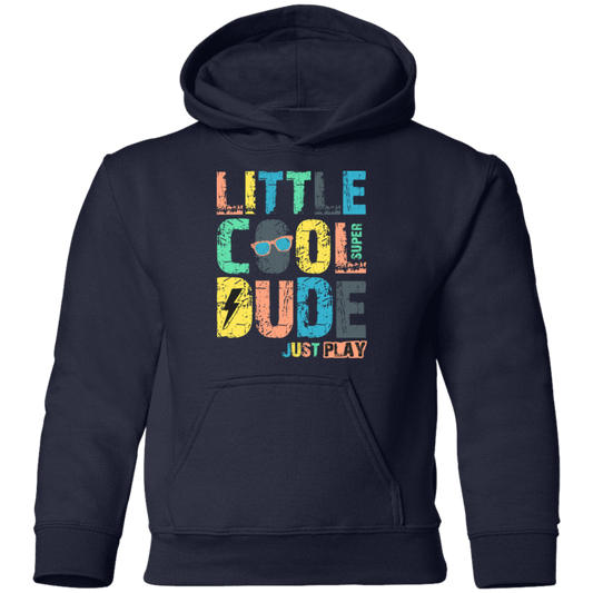 Little Cool Dude Kids Hoodie