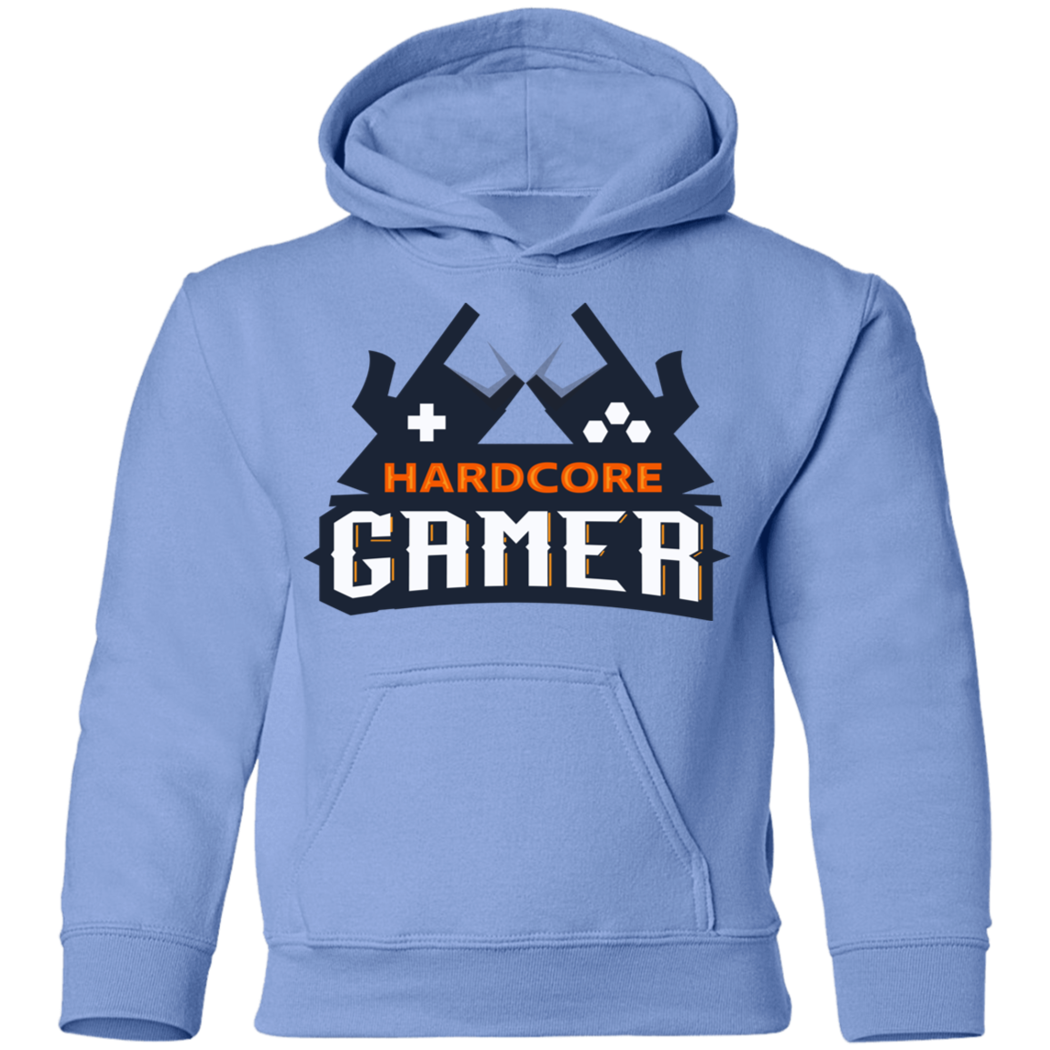 Hardcore Gamer Kids Hoodie