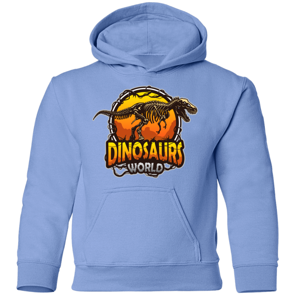 Dinosaurs World Kids Hoodie
