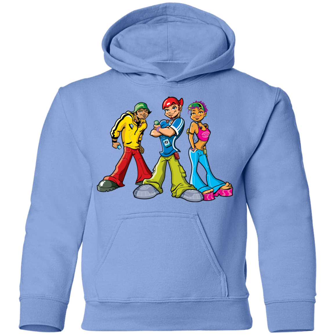 Hip Hop Cartoons Kids Hoodie