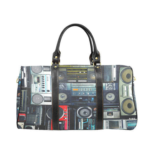 Vintage Stereo Boomboxes Travel Bag