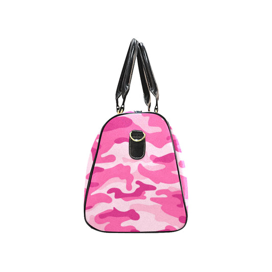 Pink Camouflage Travel Bag