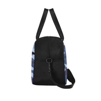 Blue Camouflage Fitness Bag Fitness