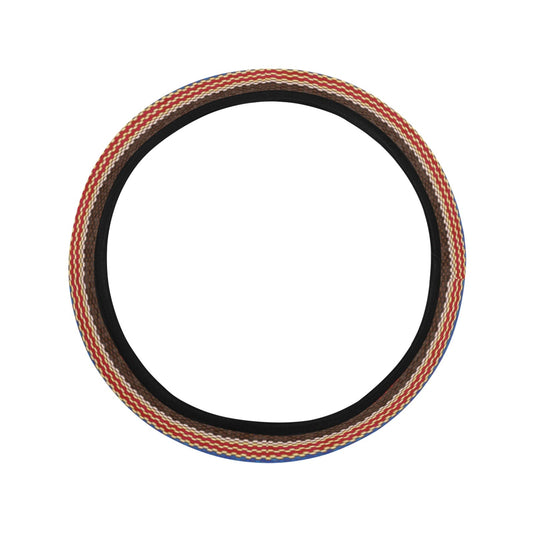 Rainbow Strpes Steering Wheel Cover