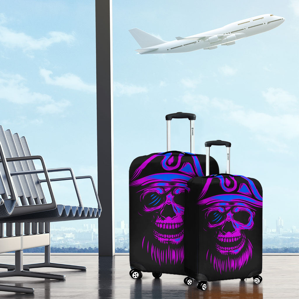 Purple Skull - Luggage Covers