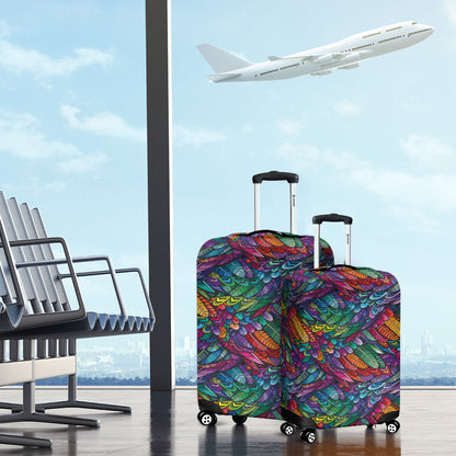 Boho Feathers - Luggage Covers
