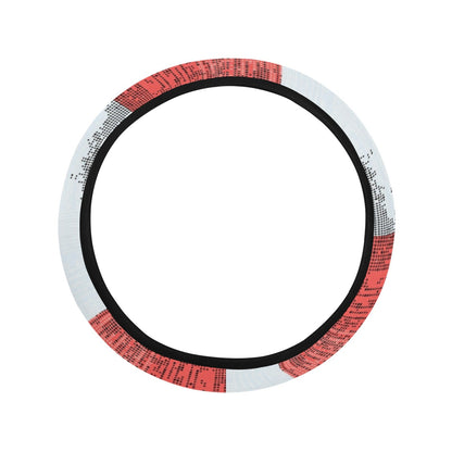 Abstract Blocks Steering Wheel Cover