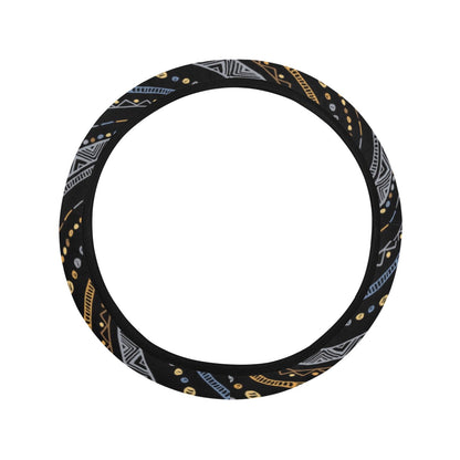 Ethnic Zig Zag Steering Wheel Cover