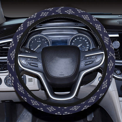 Classy Pattern Steering Wheel Cover