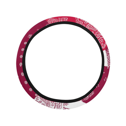 Bandana Patchwork Steering Wheel Cover