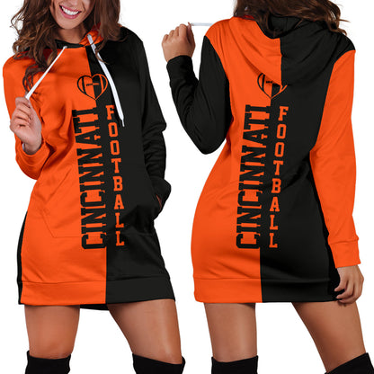 Cincinnati Football - Hoodie Dress