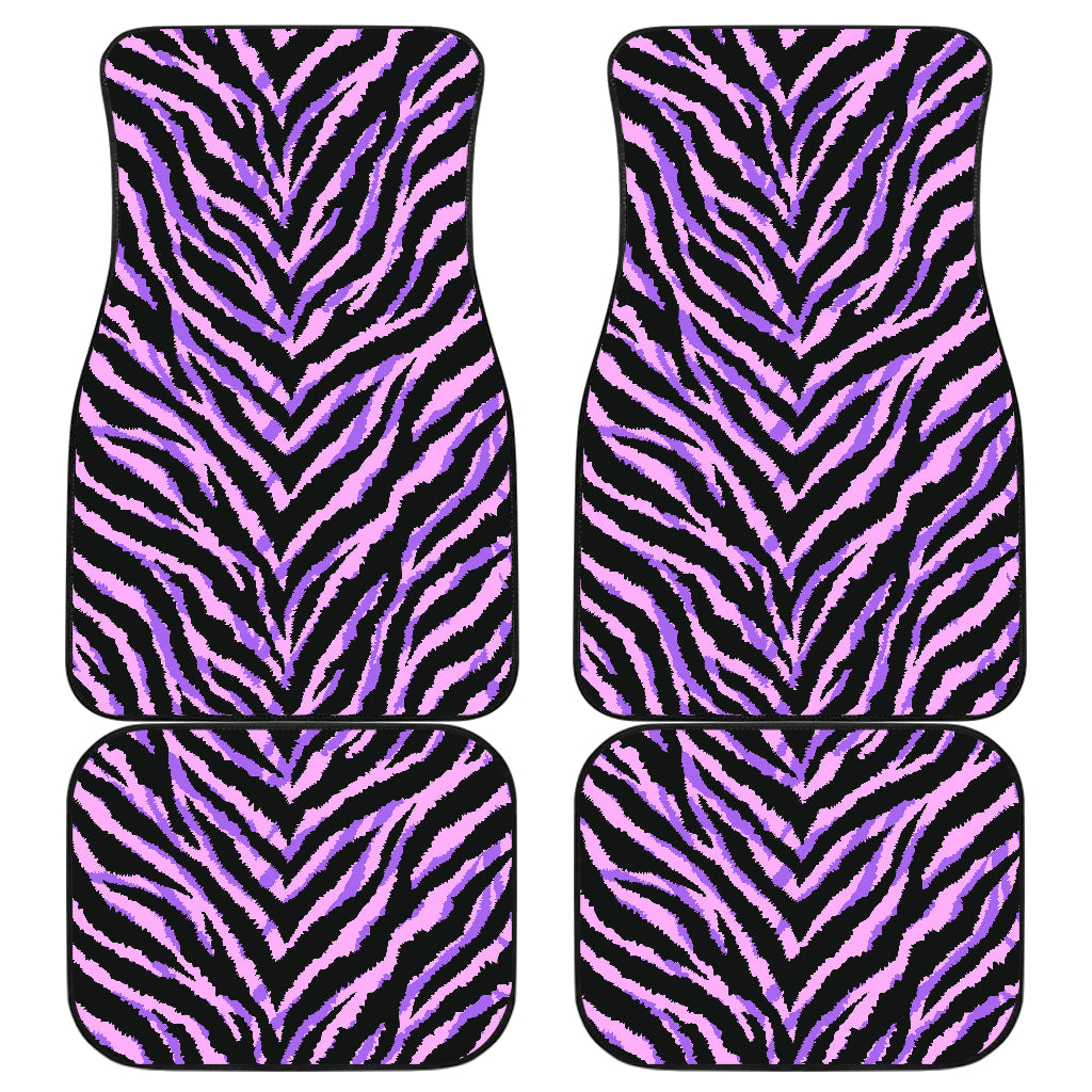 Pink Animal Print Car Floor Mats