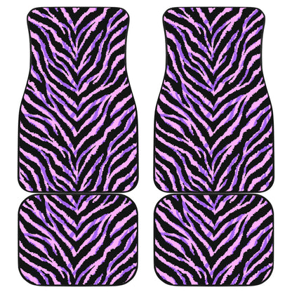 Pink Animal Print Car Floor Mats