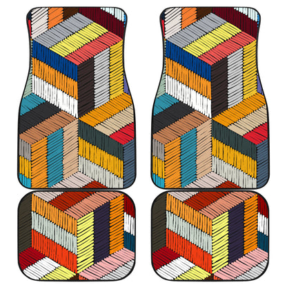 Colorful Pattern Car Floor Mats