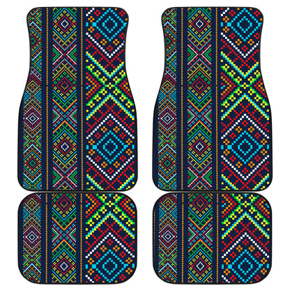 Colorful Ethnic Car Floor Mats