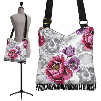 Skulls & Roses Crossbody Bag