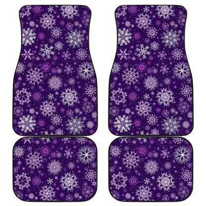 Purple Mandalas Car Floor Mats