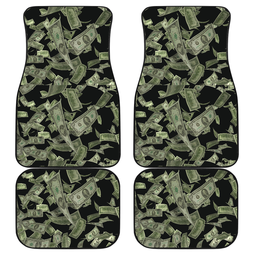 Front And Back Car Mats (Set Of 4) - Money