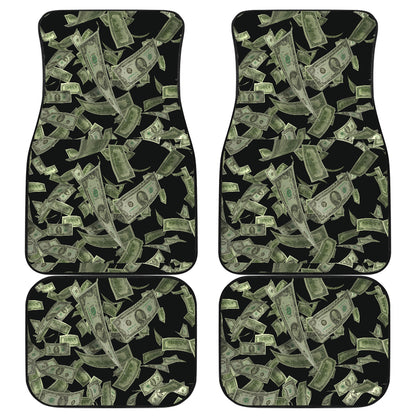 Front And Back Car Mats (Set Of 4) - Money