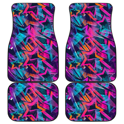 Colorful Stars Car Floor Mats