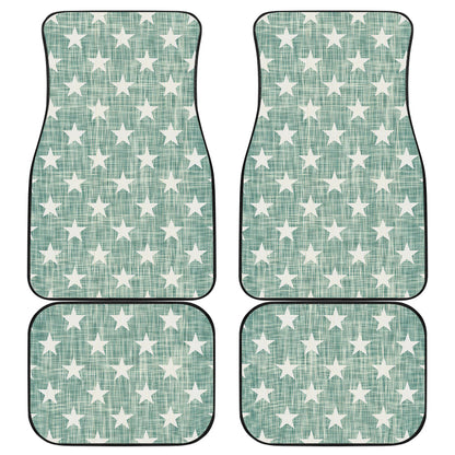 Star Pattern Car Floor Mats
