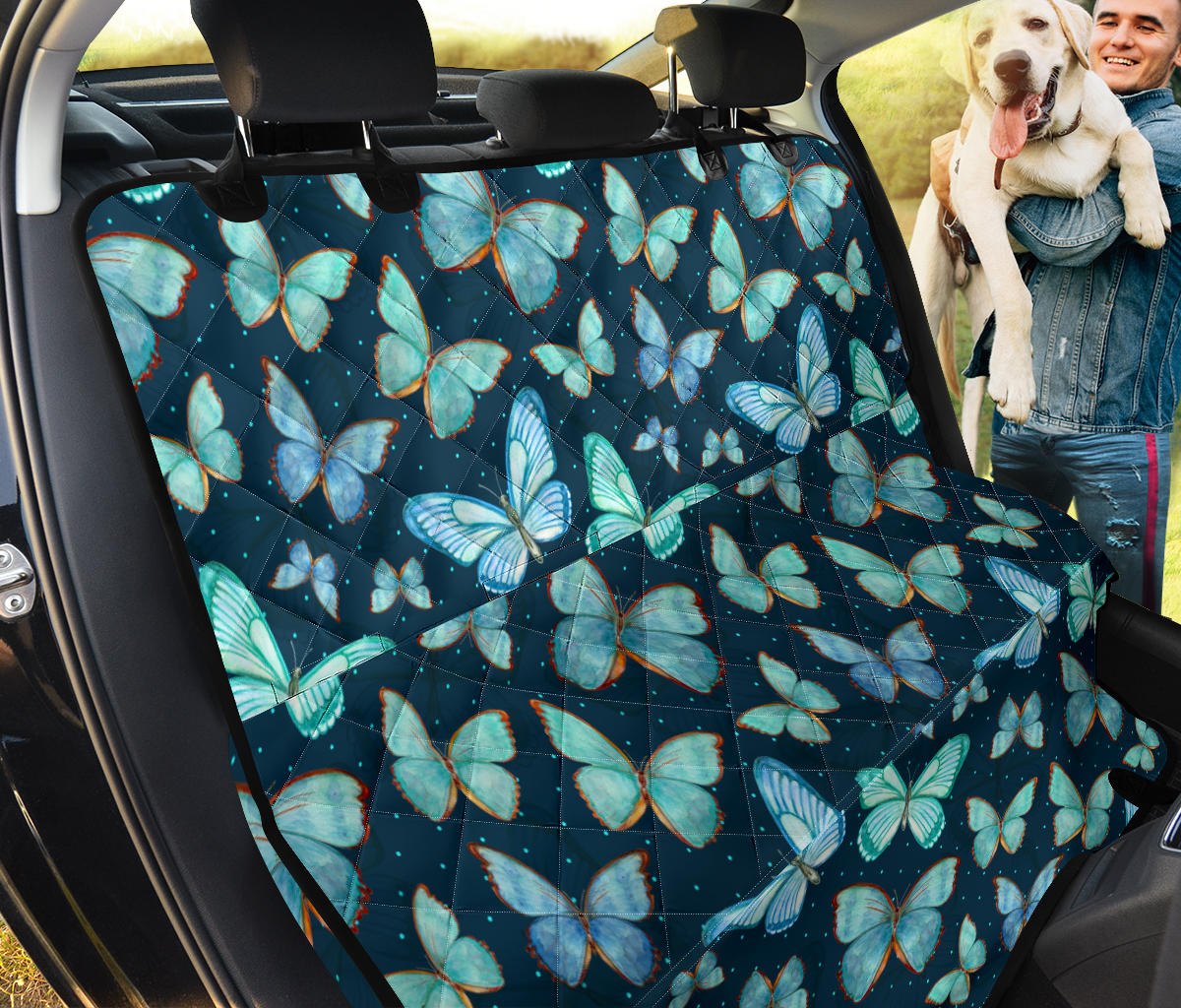 Butterflies Car Back Seat Pet Cover