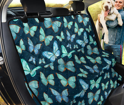 Butterflies Car Back Seat Pet Cover