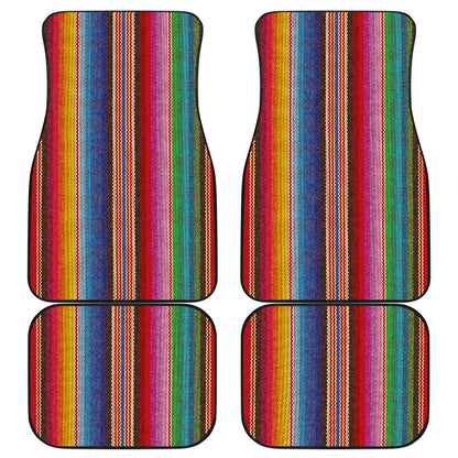 Rainbow Strpes Car Floor Mats