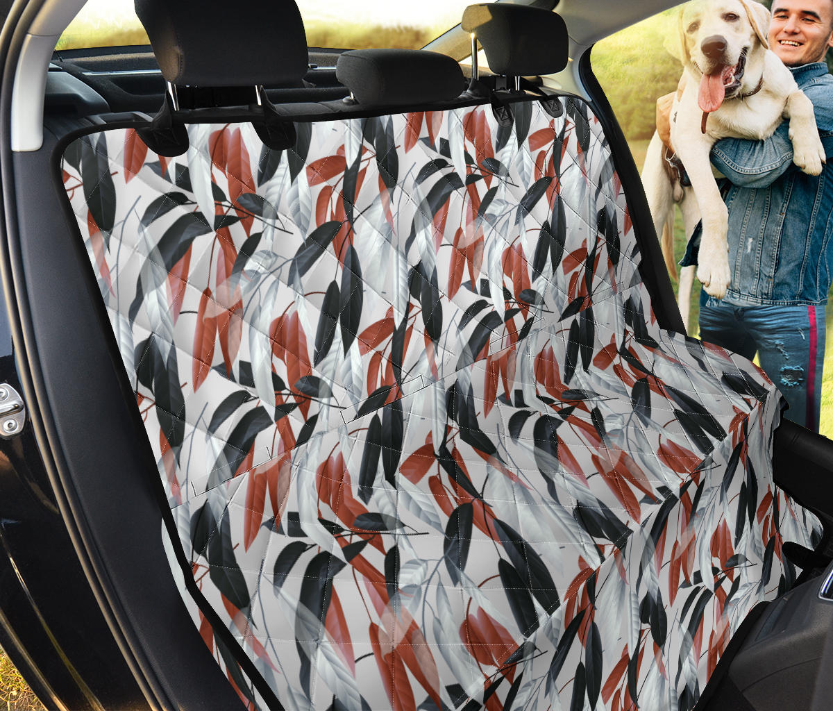 Autumn Leaves Car Back Seat Pet Cover